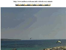 Tablet Screenshot of mallorca.webcam.nl